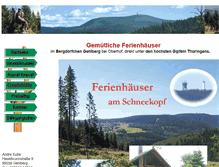 Tablet Screenshot of ferienhaus-in-gehlberg.de